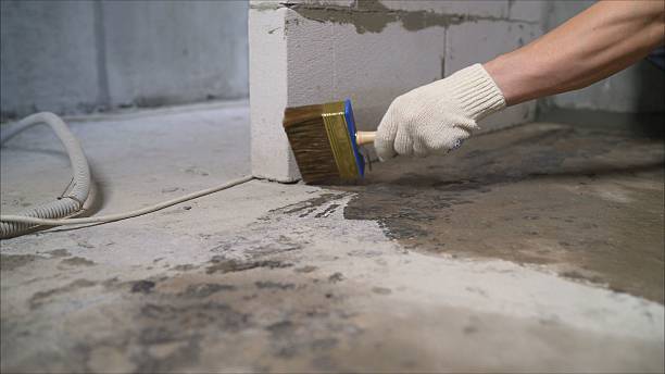 SJ Waterproofing Pros Emergency Waterproofing coverage map for Columbus, IN and surrounding area